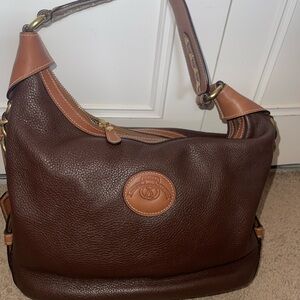 Ghurka original Brown Leather Hobo Bag